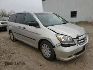 2006 Honda Odyssey LX with VIN 5FNRL38236B112565, listed as a Copart auction lot 43385965 with 118,946 mi miles and Salvage Title. Bid and sale history available at carsss.com. Image 4.