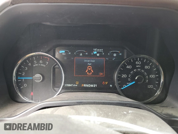 2016 Ford F-150 XLT with VIN 1FTEW1EG5GFA69273, listed as a Copart auction lot 48406865 with 170,847 mi miles and Salvage title. Bid and sale history available at DreamBid. Image 9.