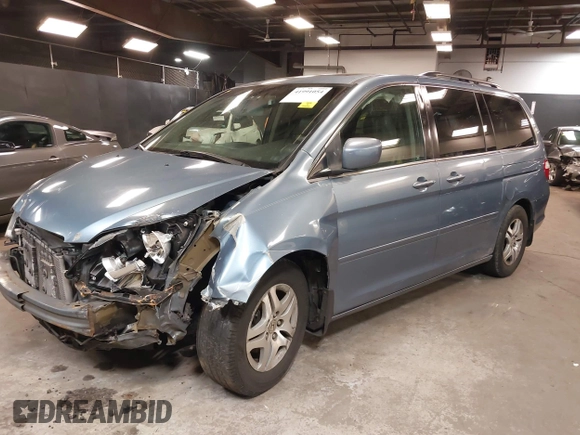 2007 Honda Odyssey EX-L with VIN 5FNRL38687B102568, listed as a IAAI auction lot 41991054 with 243,896 mi miles. Bid and sale history available at carsss.com. Image 17.