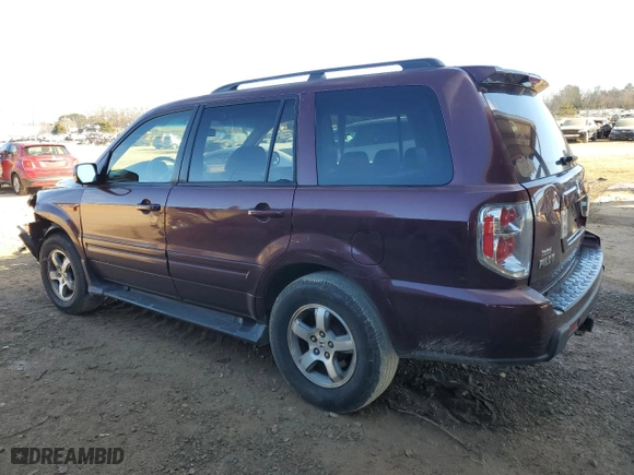 2007 Honda Pilot EX-L with VIN 5FNYF28587B002605, listed as a Copart auction lot 89319895 with 241,626 mi miles and Salvage Title. Bid and sale history available at carsss.com. Image 2.