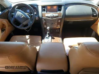 2017 Nissan Armada Platinum with VIN JN8AY2NF5H9303731, listed as a Copart auction lot 48478935 with 125,384 mi miles and Salvage Title. Bid and sale history available at carsss.com. Image 8.