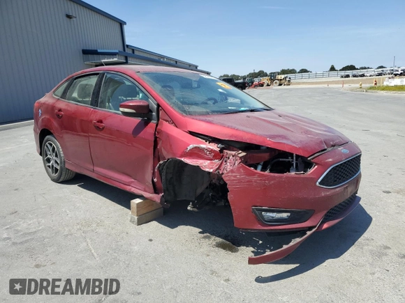 2015 Ford Focus SE with VIN 1FADP3F22FL369950, listed as a Copart auction lot 62523785 with Not provided miles and Salvage title. Bid and sale history available at DreamBid. Image 4.