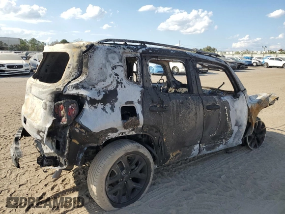 2023 Jeep Renegade Altitude with VIN ZACNJDE14PPP33200, listed as a Copart auction lot 44927565 with Not Provided miles and Non Repairable. Bid and sale history available at DreamBid. Image 3.