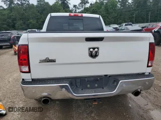 2019 Ram 1500 Big Horn z VIN 1C6RR6LT7KS675686, wystawiony jako Copart lot #58254805 z przebiegiem 97 850 mil mil oraz Szkoda całkowita • Salvage title. Historia ofert i sprzedaży dostępna na DreamBid. Obrazek 6.