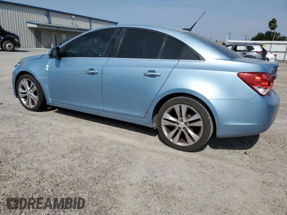 2011 Chevrolet Cruze LTZ with VIN 1G1PH5S92B7146189, listed as a Copart auction lot 51744015 with 167,014 mi miles and Clean Title. Bid and sale history available at DreamBid. Image 2.