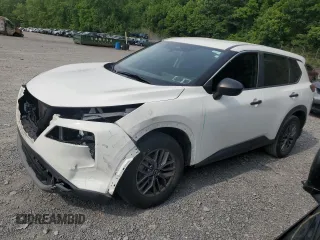 2023 Nissan Rogue S with VIN 5N1BT3AB8PC780285, listed as a Copart auction lot 60659185 with 32,404 mi miles and Salvage title. Bid and sale history available at DreamBid. Image 1.