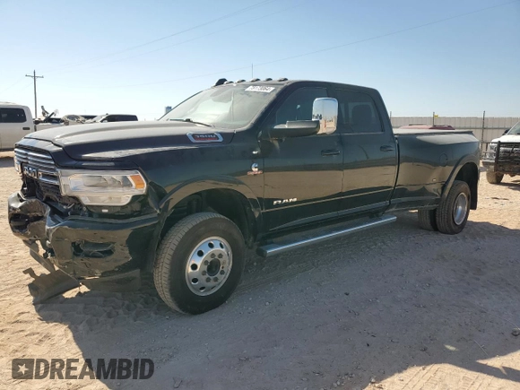 2021 Ram 3500 Laramie with VIN 3C63RRJL1MG596695, listed as a Copart auction lot 78173064 with 37,798 mi miles and Clean Title. Bid and sale history available at carsss.com. Image 1.