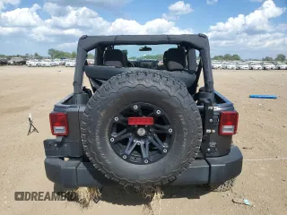 2017 Jeep Wrangler Unlimited Sport with VIN 1C4BJWDG8HL553697, listed as a Copart auction lot 63375785 with 83,573 mi miles and Salvage title. Bid and sale history available at DreamBid. Image 6.