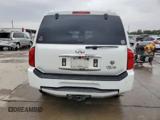 2007 Infiniti QX56 with VIN 5N3AA08A57N804745, listed as a Copart auction lot 78739504 with 234,545 mi miles and Salvage Title. Bid and sale history available at carsss.com. Image 6.
