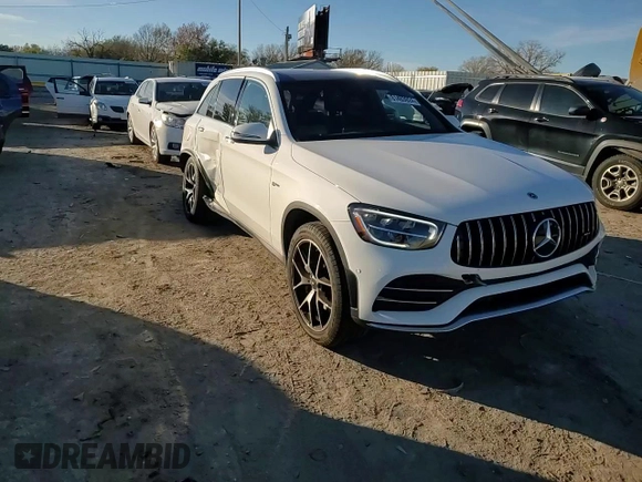 2021 Mercedes-Benz GLC with VIN W1N0G6EB2MF977676, listed as a Copart auction lot 81403924 with 7,119 mi miles and Salvage Title. Bid and sale history available at carsss.com. Image 12.