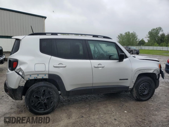 2018 Jeep Renegade Upland with VIN ZACCJBAB3JPJ14251, listed as a Copart auction lot 57760635 with 98,787 mi miles and Salvage title. Bid and sale history available at DreamBid. Image 3.