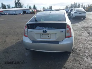 2013 Toyota Prius One with VIN JTDKN3DU6D5603472, listed as a IAAI auction lot 41808870 with 213,784 mi miles. Bid and sale history available at carsss.com. Image 16.