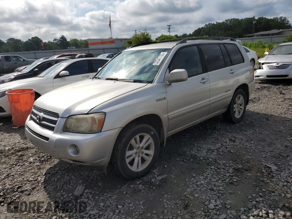 2006 Toyota Highlander z VIN JTEDW21A060013936, wystawiony jako Copart lot #60547105 z przebiegiem 234 848 mil mil oraz Czysty tytuł • Clean title. Historia ofert i sprzedaży dostępna na DreamBid. Obrazek 1.