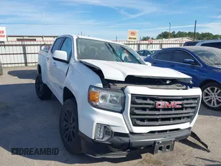 2022 GMC Canyon 2WD Elevation with VIN 1GTG5CEN4N1326827, listed as a IAAI auction lot 40961824 with Not provided miles and . Bid and sale history available at DreamBid. Image 1.