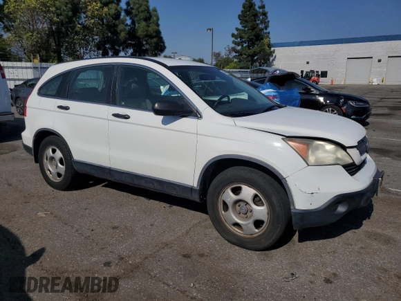 2008 Honda CR-V LX with VIN JHLRE383X8C049728, listed as a Copart auction lot 54934135 with 361,836 mi miles and Salvage Title. Bid and sale history available at carsss.com. Image 4.