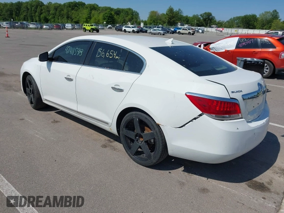 2011 Buick LaCrosse CXL with VIN 1G4GC5EDXBF244507, listed as a IAAI auction lot 42411598 with 156,654 mi miles and . Bid and sale history available at DreamBid. Image 3.