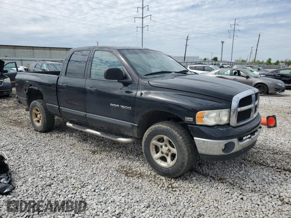 2004 Dodge 1500 SLT with VIN 1D7HU18D24S552040, listed as a Copart auction lot 54983875 with 233,501 mi miles and Clean Title. Bid and sale history available at DreamBid. Image 4.