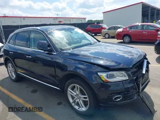 2017 Audi Q5 Premium z VIN WA1C2AFP4HA073034, wystawiony jako IAAI lot #42006836 z przebiegiem 68 555 mil mil oraz . Historia ofert i sprzedaży dostępna na DreamBid. Obrazek 1.