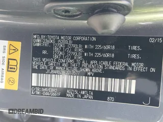 2015 Lexus NX 200t with VIN JTJBARBZ8F2013577, listed as a IAAI auction lot 42108496 with 99,847 mi miles. Bid and sale history available at carsss.com. Image 9.