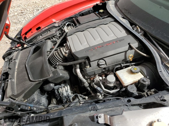 2015 Chevrolet Corvette 1LT with VIN 1G1YA2D74F5117037, listed as a Copart auction lot 49231505 with 50,488 mi miles and Salvage title. Bid and sale history available at DreamBid. Image 11.