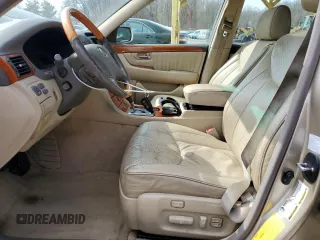 2004 Lexus LS 430 with VIN JTHBN36F140162697, listed as a Copart auction lot 47810895 with 304,336 mi miles and Clean Title. Bid and sale history available at DreamBid. Image 7.