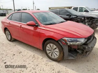 2019 Volkswagen Jetta S with VIN 3VWC57BU9KM055177, listed as a Copart auction lot 57870385 with 51,064 mi miles and Salvage title. Bid and sale history available at DreamBid. Image 4.