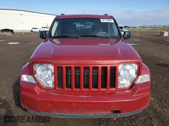 2009 Jeep Liberty Sport with VIN 1J8GN28K39W546893, listed as a Copart auction lot 55110965 with 222,716 mi miles and Clean Title. Bid and sale history available at carsss.com. Image 5.