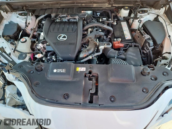 2022 Lexus NX 350 F Sport with VIN JTJKGCEZXN5003962, listed as a Copart auction lot 61621075 with 32,221 mi miles and Salvage title. Bid and sale history available at DreamBid. Image 12.