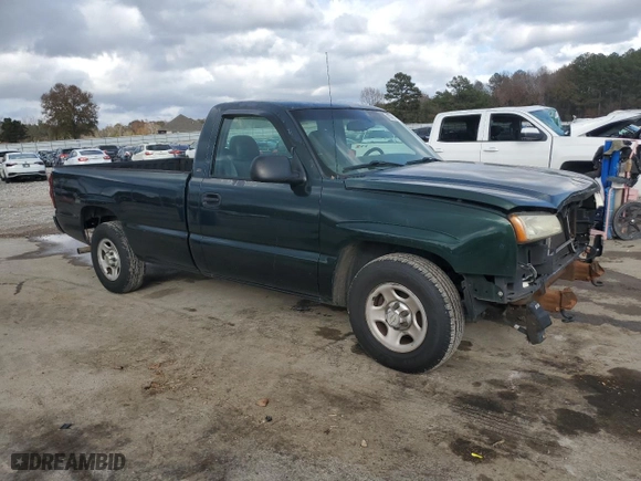 2003 Chevrolet Silverado 1500 with VIN 1GCEC14X03Z355213, listed as a Copart auction lot 85502164 with 135,969 mi miles and Salvage Title. Bid and sale history available at carsss.com. Image 4.