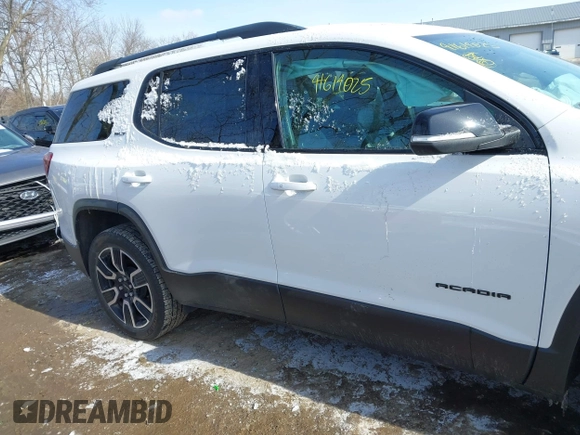 2021 GMC Acadia SLT with VIN 1GKKNMLS2MZ163379, listed as a IAAI auction lot 41614025 with 61,232 mi miles. Bid and sale history available at carsss.com. Image 12.
