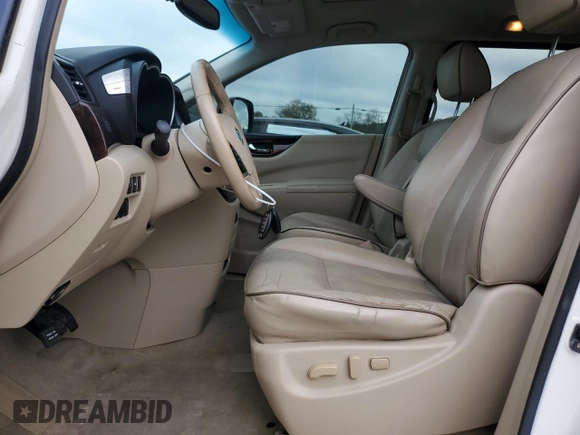 2013 Nissan Quest LE with VIN JN8AE2KPXD9071188, listed as a Copart auction lot 80166364 with 128,408 mi miles and Clean Title. Bid and sale history available at carsss.com. Image 7.