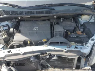 2015 Toyota Sienna LE AAS with VIN 5TDKK3DC9FS609084, listed as a Copart auction lot 57055295 with 247,531 mi miles and Salvage title. Bid and sale history available at DreamBid. Image 12.
