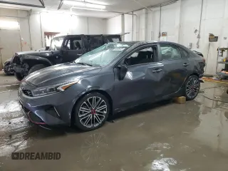 2024 Kia Forte GT with VIN 3KPF44AC5RE720056, listed as a Copart auction lot 50938935 with 44,705 mi miles and Salvage Title. Bid and sale history available at carsss.com. Image 1.