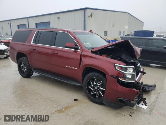 2017 Chevrolet Suburban LS with VIN 1GNSCGKC4HR351623, listed as a Copart auction lot 43326795 with 124,023 mi miles and Salvage title. Bid and sale history available at DreamBid. Image 4.