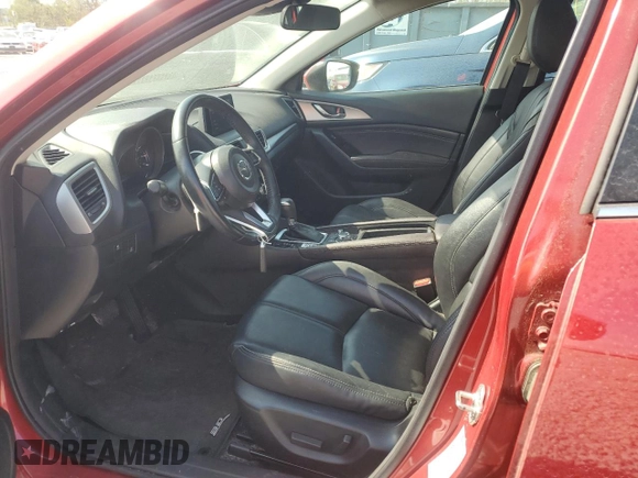 2018 Mazda 3 Touring with VIN 3MZBN1L33JM205247, listed as a Copart auction lot 51902575 with 78,118 mi miles and Salvage Title. Bid and sale history available at DreamBid. Image 7.