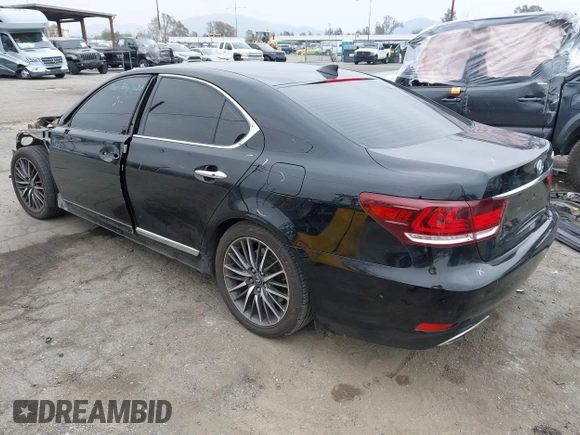 2014 Lexus LS 460 with VIN JTHBL5EF9E5126845, listed as a IAAI auction lot 41884567 with 151,796 mi miles and . Bid and sale history available at DreamBid. Image 3.