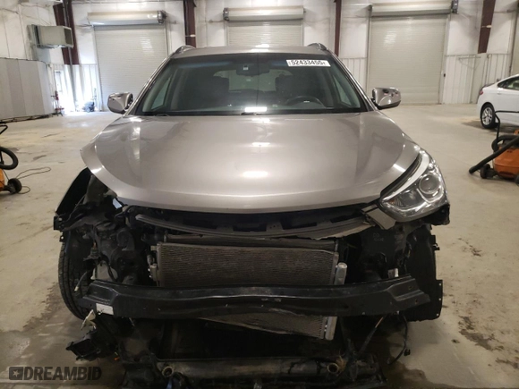 2017 Hyundai Santa Fe Sport 2.4L with VIN 5NMZUDLB9HH021666, listed as a Copart auction lot 52433455 with 118,114 mi miles and Salvage Title. Bid and sale history available at carsss.com. Image 5.