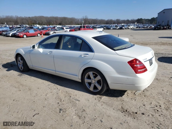 2010 Mercedes-Benz S-Class S 550 with VIN WDDNG7BBXAA297031, listed as a Copart auction lot 87528915 with 0 mi miles and Salvage Title. Bid and sale history available at carsss.com. Image 2.