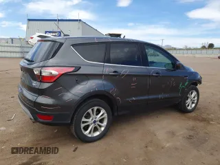 2017 Ford Escape SE with VIN 1FMCU9GD6HUE72847, listed as a Copart auction lot 53443735 with 106,462 mi miles and Salvage Title. Bid and sale history available at carsss.com. Image 3.