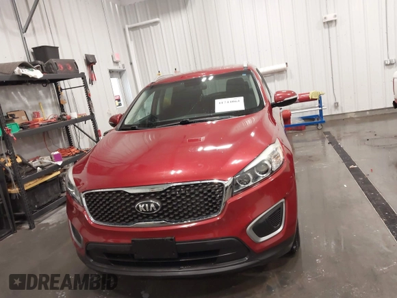 2016 Kia Sorento LX with VIN 5XYPGDA39GG162823, listed as a IAAI auction lot 41744061 with 95,195 mi miles. Bid and sale history available at carsss.com. Image 12.