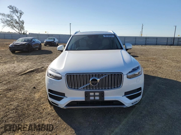 2018 Volvo XC90 Inscription with VIN YV4A22PL2J1206729, listed as a Copart auction lot 80166224 with 81,199 mi miles and Salvage Title. Bid and sale history available at DreamBid. Image 5.