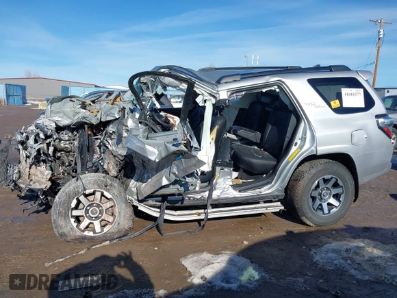 2023 Toyota 4Runner TRD Off Road Premium with VIN JTERU5JR6P6135587, listed as a IAAI auction lot 41681577 with Not provided miles and . Bid and sale history available at DreamBid. Image 14.