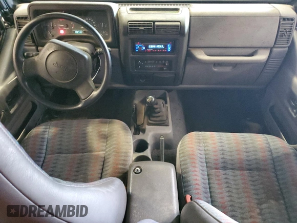 1997 Jeep Wrangler Sport with VIN 1J4FY19S8VP471139, listed as a Copart auction lot 60664255 with 126,710 mi miles and Clean title. Bid and sale history available at DreamBid. Image 8.