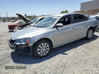 2013 Volkswagen Passat Wolfsburg Edition with VIN 1VWAH7A31DC044587, listed as a Copart auction lot 64322495 with 94,074 mi miles and Salvage title. Bid and sale history available at DreamBid. Image 1.