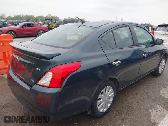 2016 Nissan Versa S Plus with VIN 3N1CN7AP0GL870348, listed as a IAAI auction lot 41995104 with 134,054 mi miles. Bid and sale history available at carsss.com. Image 4.