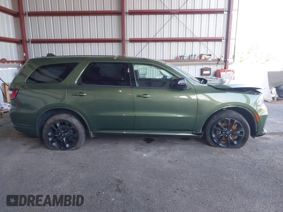 2021 Dodge Durango GT Plus with VIN 1C4RDJDG7MC696885, listed as a IAAI auction lot 41877464 with 85,835 mi miles. Bid and sale history available at carsss.com. Image 13.