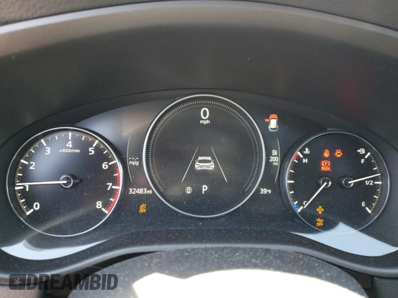2023 Mazda CX-50 Premium Plus with VIN 7MMVABEY1PN125180, listed as a Copart auction lot 52075375 with 32,483 mi miles and Salvage Title. Bid and sale history available at DreamBid. Image 9.
