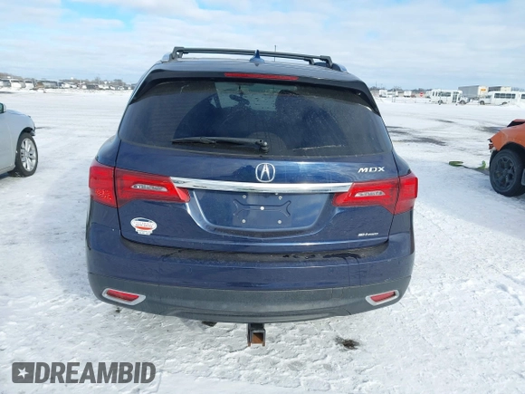 2016 Acura MDX Advance with VIN 5FRYD4H94GB037774, listed as a IAAI auction lot 41345763 with 133,045 mi miles and . Bid and sale history available at DreamBid. Image 16.