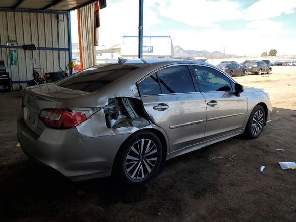 2019 Subaru Legacy Premium with VIN 4S3BNAF68K3019702, listed as a Copart auction lot 48258135 with 50,437 mi miles and Salvage Title. Bid and sale history available at carsss.com. Image 3.