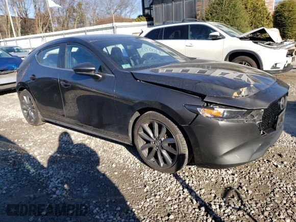 2019 Mazda 3 with VIN JM1BPBJM4K1132368, listed as a Copart auction lot 78700753 with 54,170 mi miles and Salvage title. Bid and sale history available at DreamBid. Image 4.